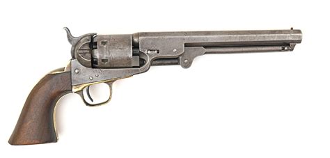Lot Antique Colt Model 1851 Navy 36 Cal Percussion Revolver
