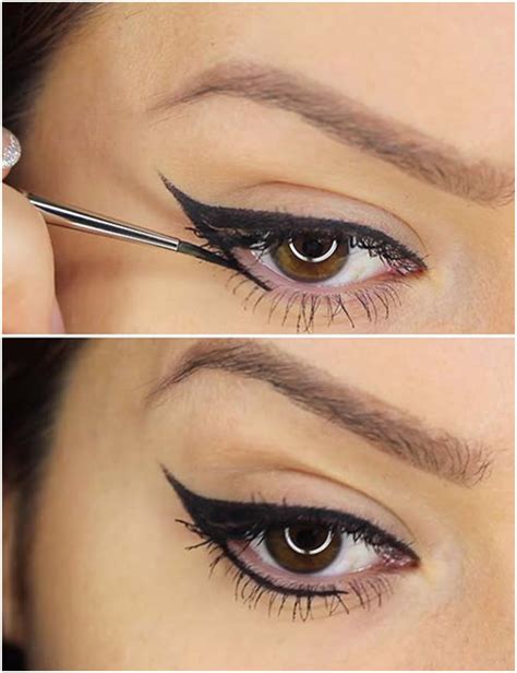 How To Apply Liquid Eyeliner Perfectly Beginners Tutorial With Pictures