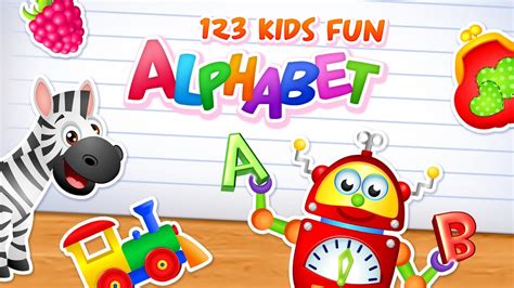 123 Kids Fun Alphabet Ios And Android App For Toddlers And