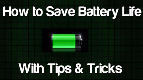 How To Save Battery Life And Extend It Tips And Tricks Ios 8 Youtube
