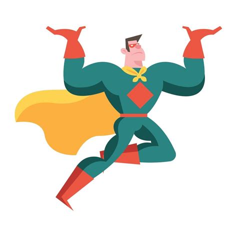Strong Superhero Clipart Downloads