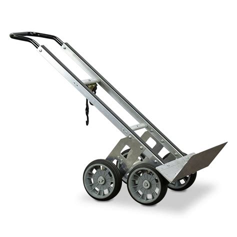 American Cart Aluminum Hand Truck With Rear Wheels And Flat Free Tires