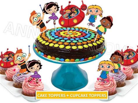 Little Einsteins Cake Toppers Little Einsteins Cupcake Toppers Little