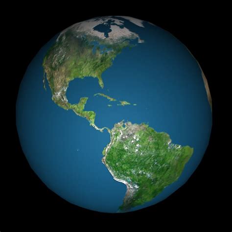 Earth 3d Model From Space Elements Furnished 3d Model Cgtrader