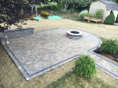 Rounded Paver Patio Precision Outdoors