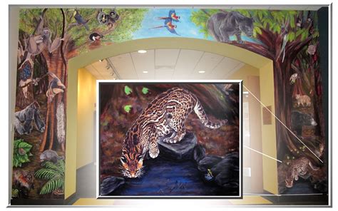 Sarris Jungle Mural on Behance