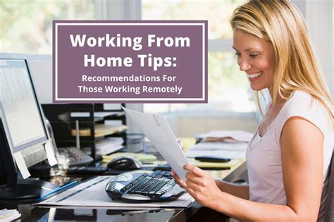 Working From Home Tips Recommendations For Those Working Remotely Marketing Words Blog