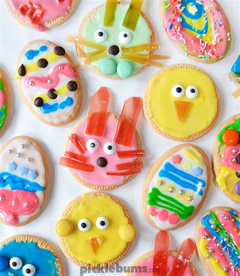 & cake decorating, condition:： new: The Easiest Easter Cookies Ever! - Picklebums