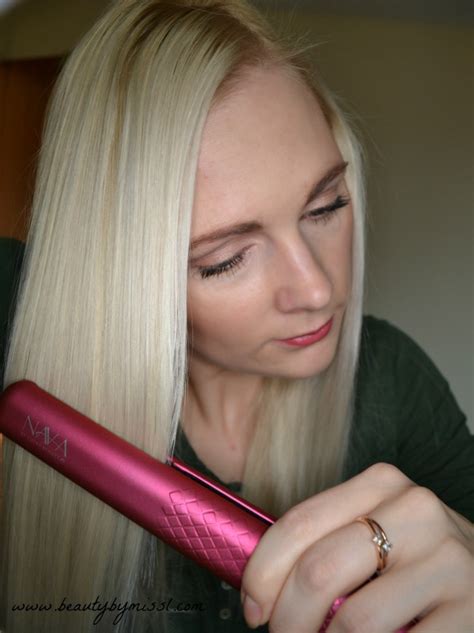 Cute And Pink Nava Hair Straightener Beauty By Miss L