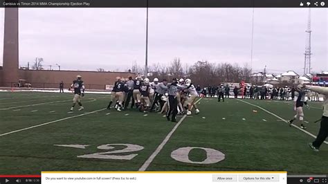 Canisius High football captain tossed out of play | WBFO