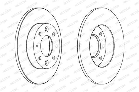 X Pcs Brake Disc Set Ddf Fits For I Ebay