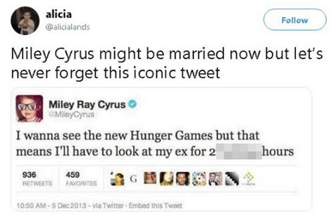 Miley Cyrus Awkward Tweet Slagging Off Liam Hemsworth Resurfaces After