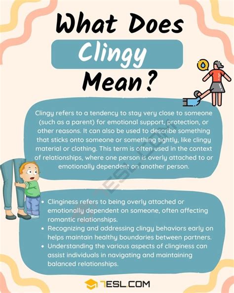 Clingy Meaning What Does Clingy Mean 7esl