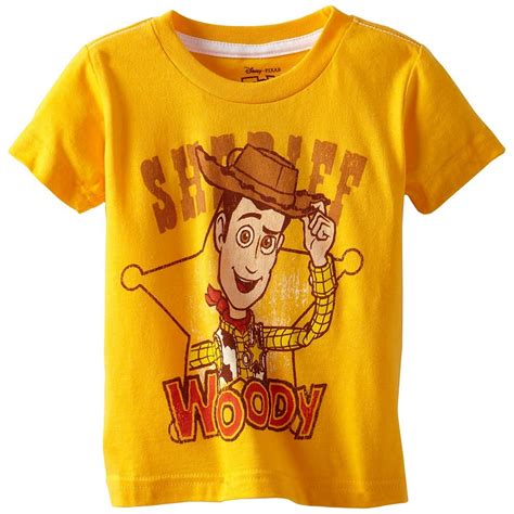 Mad Engine Toy Story Sheriff Woody Toddler Yellow T Shirt With Cape