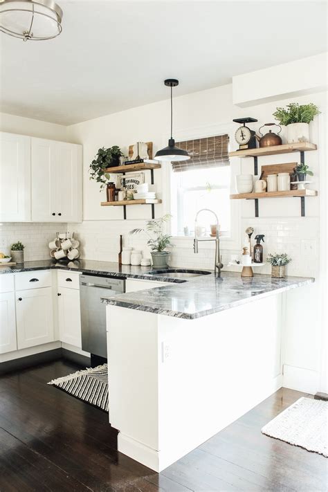 You can even utilize shiplap on the walls to create texture tastefully with these colors. Modern Farmhouse Kitchen Makeover Reveal - Micheala Diane ...