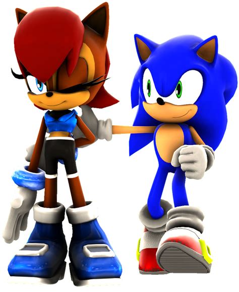 Sonic And Sally Render By Nikfan01 On Deviantart