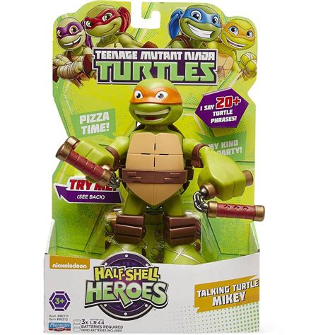 Teenage Mutant Ninja Turtles Half Shell Heroes Talking Action Figure