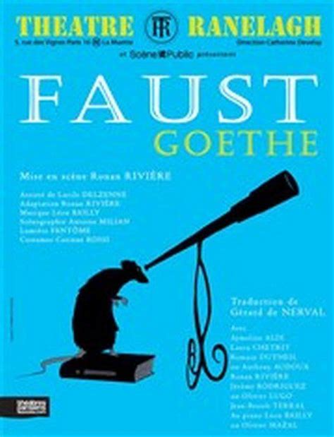 Faust De Goëthe Traduction De Gérard De Nerval Sorties à Paris Par Robert Bonnardot