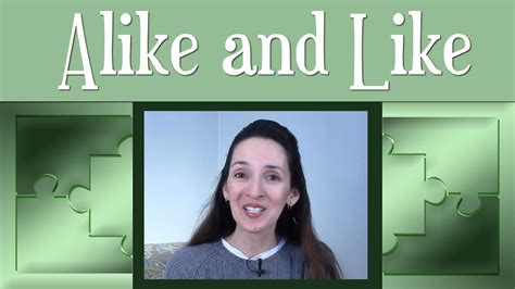 Alike Vs Like Differences In Grammar And Meaning Youtube