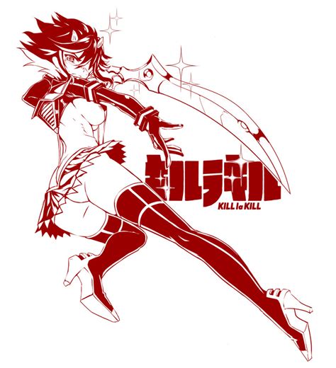 Matoi Ryuuko Kill La Kill Drawn By Puyocha Danbooru