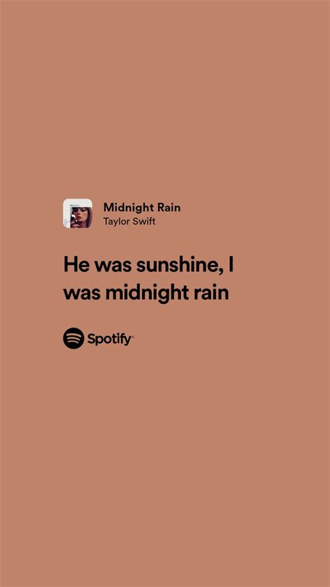 Taylor Swift Midnight Rain 🌧️ Taylor Swift Song Lyrics Taylor