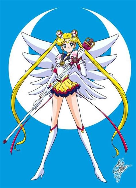 Silvermoon Eternal Sailor Moon By Marco Albiero Sailor Mars Eternal Sailor Moon Sailor