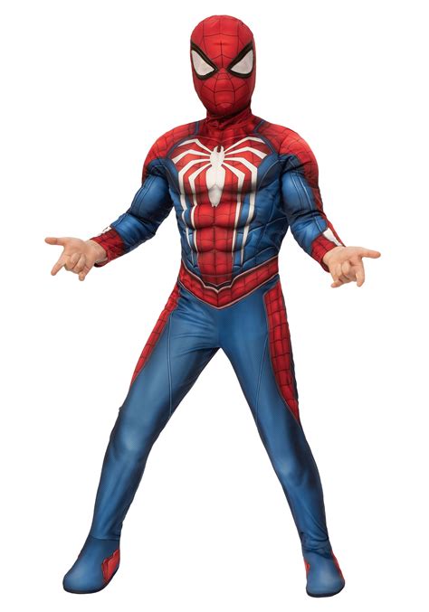 Deluxe Kids Spider Man Gamer Verse Costume