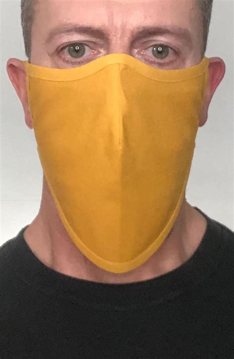 Mustard Beard Longline Face Mask With Filter Thebritishmask