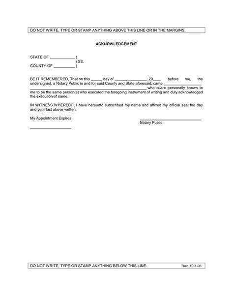 Kansas Warranty Deed In Word And Pdf Formats Page 2 Of 2