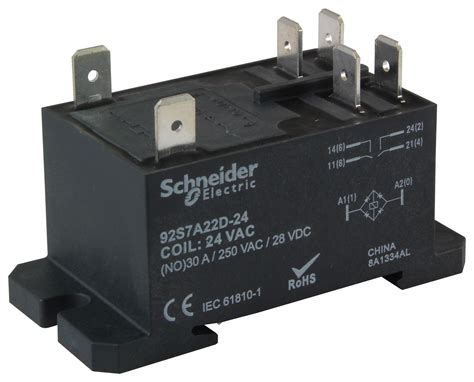 92s7a22d 120 Schneider Electriclegacy Relay Power Relay Dpst No