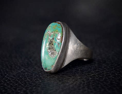 Vintage Navajo Turquoise Ring Etsy Turquoise Ring Navajo Turquoise