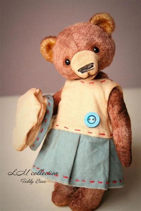 Teddy Bear Mary By Larisa Muromtseva Handmade Teddy Bears On Tedsby