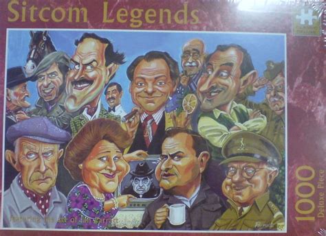 Sitcom Comedy Legends 1000 Piece Deluxe Jigsaw Puzzle