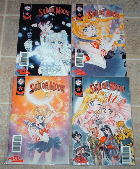 Sailor Moon Mixx Comix 1st Print English Manga Comic Books Flickr