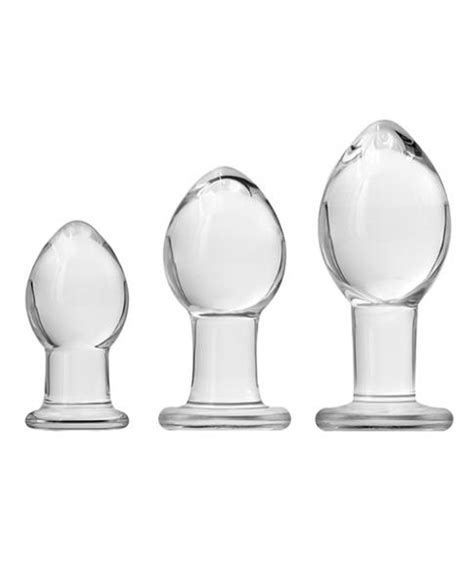 Crystal Glass Anal Trainer Kit Clear On Literotica