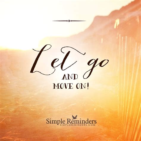 Let Go And Move On By Various Authors Simple Reminders Reminder