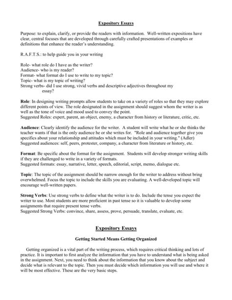 Interesting Expository Essay Topics Expository Essay Topics To Make Your Teacher Take