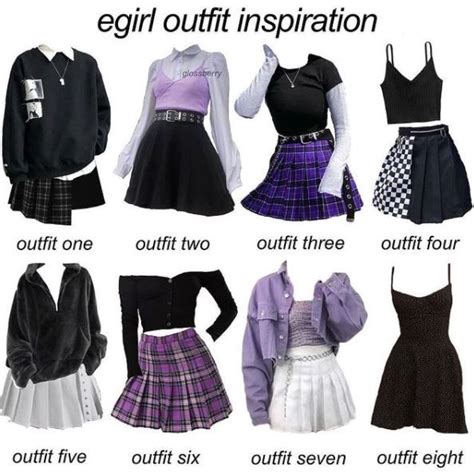 E Girl Kawaii Fashion Outfits Girls Fashion Clothes Cute Casual Outfits