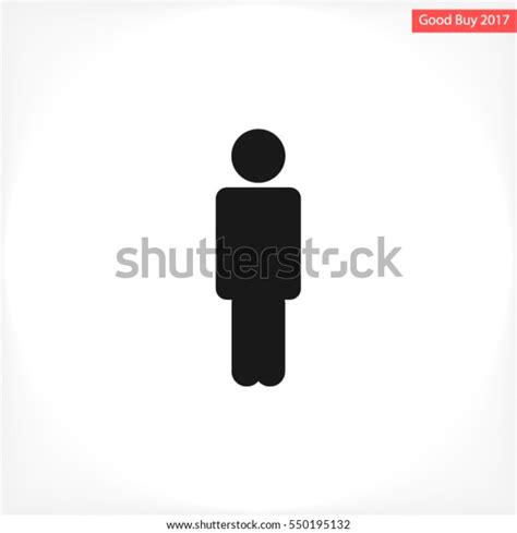 Human Icon Stock Vector Royalty Free 550195132