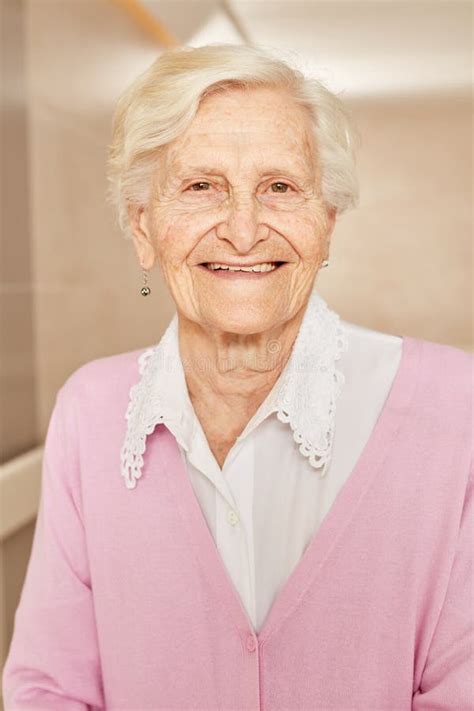 Happy Senior Retired Woman Stock Image Image Of Seniors 156459209