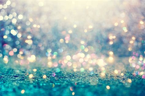 Dreamy Glitter Light Bokeh Polka Dots Backdrop Shiny