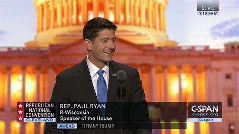 Paul Ryan FULL REMARKS GOP Convention C SPAN YouTube