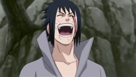 Sasuke Laugh Naruto Sasuke Uchiha Naruto Anime