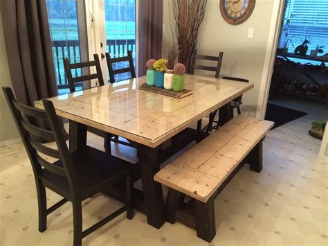 Build your own beautiful farmhouse table, complete with bench and extensions using simple plans and for only a fraction of the price we got the original inspiration from ana white's plans for a farmhouse table. Ana White | Farmhouse table - DIY Projects