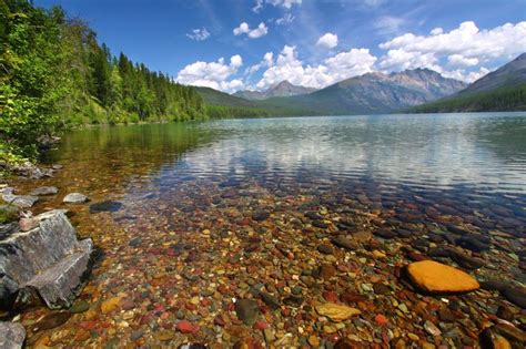 Discover The Grandness And Range Of Montana Pebble Shore Lake