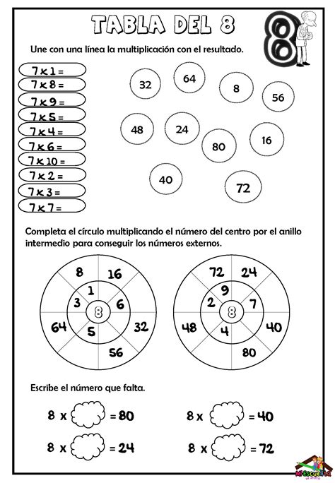 Cuaderno Tablas De Multiplicar Con Ejerciciospagina17 Imagenes