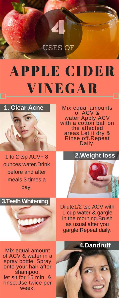 Uses Of Apple Cider Vinegar This One Product Can Help You In Many
