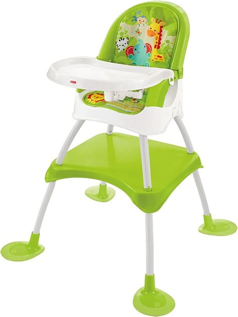 Fisher Price 4 In 1 Jungle Baby Feeding High Chair Infant Booster Seat