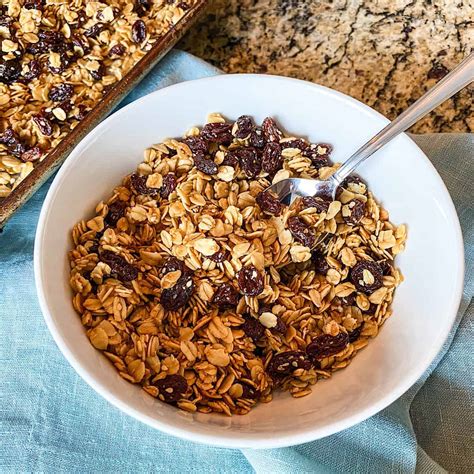 Honey And Oats Granola Seannas Kitchen