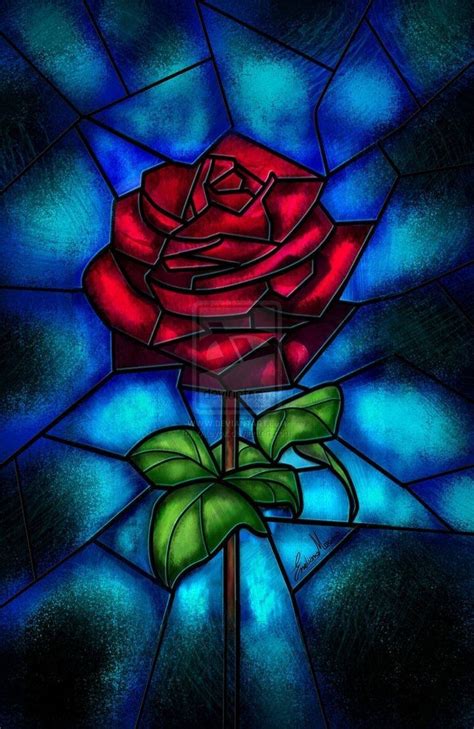 Stainedglass Disney Stained Glass Disney Beauty And The Beast